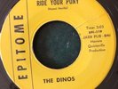 THE DINOS Ride Your Pony 45 on Epitome Texas chicano funk/R&B mover HEAR