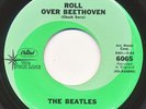 BEATLES on Capitol [6065] —ROLL OVER BEETHOVEN— usa 45 | Green Swirl | STAR LINE