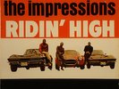 THE IMPRESSIONS – Ridin’ High DEEP GROOVE 1966 LP