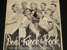 BILL HALEY COMETS 10 inch AUSSIE LP ?– DON'T KNOCK THE ROCK 1950s Rockabilly