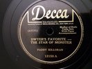 Irish 78rpm Paddy Killoran - Dwyer's Favorite - Star Of Monster DECCA E+ ORIG