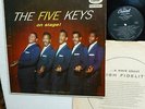FIVE KEYS On Stage LP Capitol black label PROMO 1957 doowop  JF30