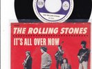 ROLLING STONES - 45 & Pic sleeve - It's All Over Now                     RARE