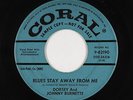 Rockabilly 45 - Dorsey And Johnny Burnette - Blues Stay Away From Me - Coral mp3