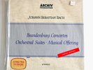 SEALED ARCHIV SKL 122/126 BACH BRANDENBURG 5LP BOX BAUMGARTNER RICHTER GERM-1963