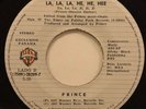 PRINCE - Sing O The Times / La, La, La, He, He, He - RARE PANAMA 45