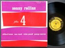 SONNY ROLLINS Plus 4 LP PRESTIGE PRLP 7038 US 1956 MONO W.50th Clifford Brown