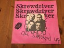 screwdriver, all screwed up album punk . 1977.sent from essex UK. not china