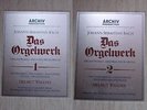 Helmut Walcha DGG Archiv 2722002—3 Ed1 Stereo Bach Organ Works Vol. I & II Boxes