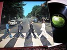 THE BEATLES  -      Abbey Road,     RARE 1969 UK 'MISALIGNED APPLE' LP