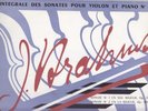 LUMEN french LP BRAHMS MAKANOWITZKY LEE integrale Sonates violon Piano 1 LD 3428