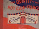 DJANGO REINHARDT & STEPHANE GRAPPELLI - Quintet of Hot Club - 4-78 album set