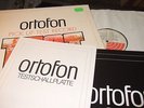 ORTOFON PICK UP TEST RECORD OF SIGNALS AND MUSIC RARE TEST LP ORTOFON OPUS 3