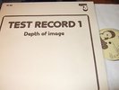 TEST RECORD 1 DEPTH OF IMAGE RARE AUDIOPHILE LP 1979 OPUS 3 SWEDEN