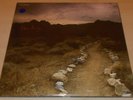 TRAVIS & FRIPP-FOLLOW-2xLP BLUE SPLATTER-80 ONLY-ROBERT-KING CRIMSON-SIGNED-NEW