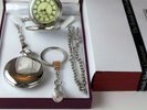 Morrissey  Signed Pocket Watch & Silver Microphone Keyring Luxury Set The Smiths