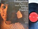 ARETHA FRANKLIN Unforgettable CL-2163 Columbia Records MONO Vinyl LP EX