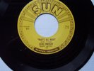 ELVIS PRESLEY SUN RECORD THATS ALL RIGHT PUSH MARKS MINT HIS VERY FIRST RECORD