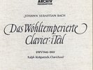 RALPH KIRKPATRICK Harpsichord BACH WTK Book I Archiv SAPM-198311+ 2LP Canvas Box