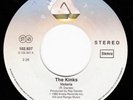 The Kinks Victoria Vinyl Single 7inch NEAR MINT Arista