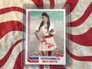 RARE  Meg White Authentic Topps Baseball Card The White Stripes Jack White TMR