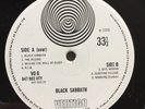 Black Sabbath. Mega-rare 1970 UK very first pressing with Philips credit