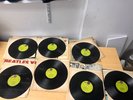7 VINTAGE BEATLES RECORDS/ CAPITAL RECORDS GREEN LABLES MEET THE BEATLES +++