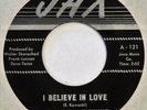 SUMTHIN’ FEMININE I Believe in Love JAX 45 N.J. crude girls garage VG+ 7” HEAR