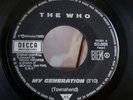 THE WHO / MY GENERATION / SINGLE / 7