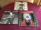 IGGY POP X 3 LPs THE IDIOT - SOLDIER - BLAH - VINYL RECORDS