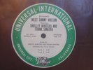FRANK SINATRA Rare Vintage 1951 MEET DANNY WILSON Promotion Red Vinyl LP Record