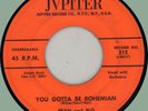 FRAN & FLO You Gotta Be Bohemian / You Walked Out 45rpm Jupiter 1958 doo-wop