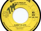 Elvis Presley USA PROMO/DEMO DJ copy Almost In Love/ A Little Less Con 47-9610