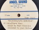 Delicado-Love Hangover/El Coco-Diana Ross 10 inch Angel Sound Acetate