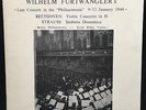 ERICH ROHN violin - BEETHOVEN Concerto STRAUSS Furtwangler 1944 - DISCOCORP 2LP