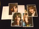 THE BEATLES WHITE ALBUM 2LP APPLE RECORDS 1ST PRESS WITH POSTERS AND LYRIC SHEET