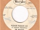 RARE 45 THE BEATTLES (Beatles Mis-Spelt) Please Me / Ask Me Why VEE JAY PROMO
