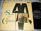 The Crickets ?– In Style With The Crickets - UK MONO CORAL 1ST PRESS 1960