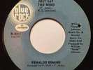 Renaldo Domino - Just Say The Word / Don’t Go Away 45 Blue Rock Northern Soul