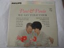 PAUL & PAULA WE GO TOGETHER VINYL LP 1963 PHILIPS RECORDS FLIPPED OVER YOU, EX