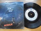 Thin Lizzy - Rosalie 1978 UK 45 VERITGO FULLY SIGNED/AUTOGRAPHED GARY MOORE