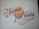 HARVEST NEIL YOUNG ORIG 1972 TEXTURED LP + INNER + LYRIC POSTER VINYL NM