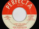 Crossover Soul/Funk 45 - Gino Washington - I Lost You (Girl) - Perfecta - mp3