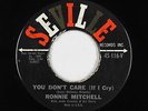 Northern Soul Popcorn 45 - Ronnie Mitchell - You Don't Care - Seville - mp3