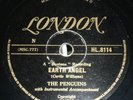 RARE DOO-WOP UK 78 RPM Earth Angel / Hey Señorita THE PENGUINS London HL 8114