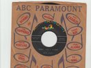 jack scott - baby she's gone - abc paramount 9818 - 45rpm - NM 1957 ref#22,090