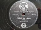ELVIS PRESLEY That's All Right b/w Blue Moon Of Kentucky New Zealand 78 RCA
