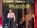 BELAFONTE At Carnegie Hall RCA Living Stereo LSO 6006 LP