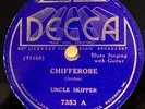 BLUES 78RPM; CHARLEY JORDAN DECCA Chifferobe/Cutting My A B C' s