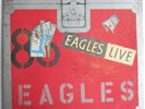 THE EAGLES Eagles Live 1980 UK double Vinyl LP + POSTER EXCELLENT CONDITION